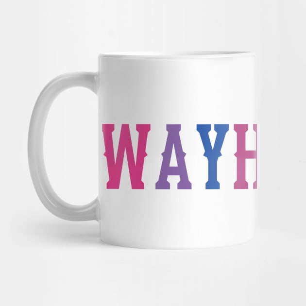 Wayhaught (Bisexual/Lesbian Pride Text) - Wynonna Earp by Queerdelion